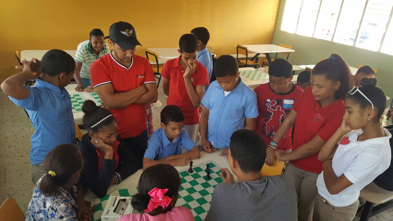 Clases Liceo José Adon Adames Abreu, Cotuí - Febrero 14, 2018