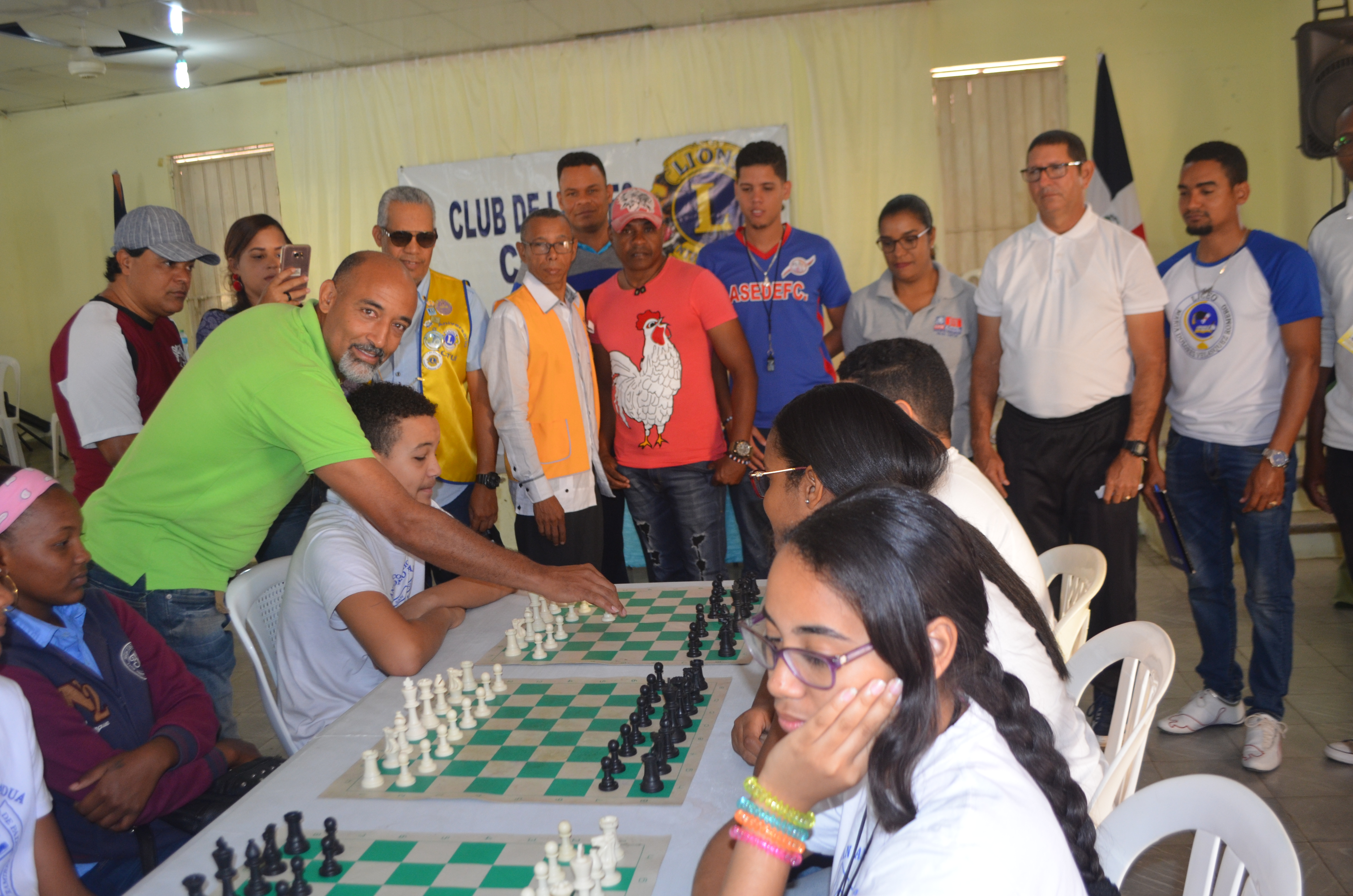 Torneo Por Equipos Club de Leones y el distrito de educación 16-01 cotuí, Sánchez Ramírez - Marzo 22, 2019